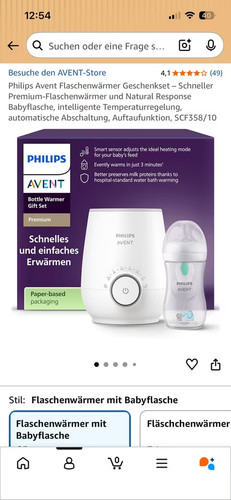 Philips avent flaschenwärmer - philips,